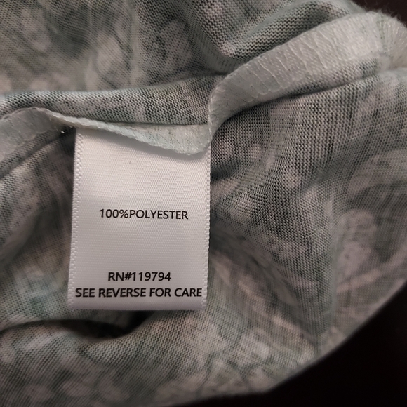 One World Bohemian Tunic Top. NWOT. - Picture 10 of 11